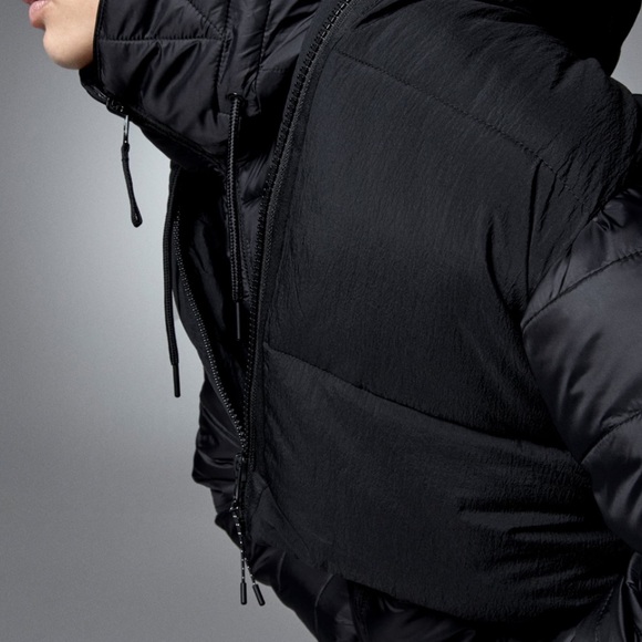 Zara Reversible Padded Jacket - Black - XL - Picture 6 of 9